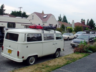 Morning in Ballard, a little shy on campers