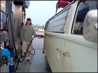 Our 107th gas stop of the trip, in Glennallen