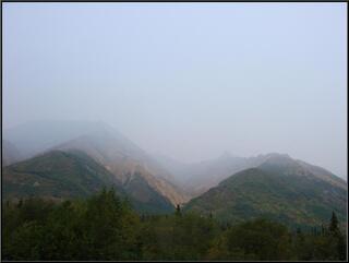 Smoke on the mountains