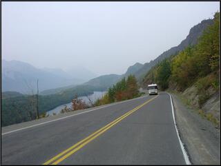 Another RV above Weiner Lake