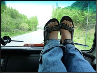 Theresa's feet