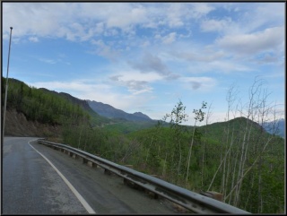 The windy road past Sutton