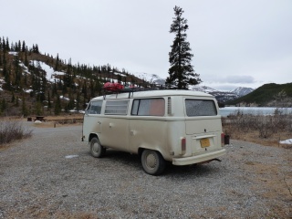 A chilly morning at Summit Lake