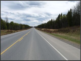 Somewhere between Fort Nelson and Fort St. John