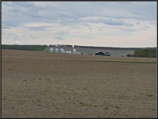 And all of a sudden... farm country!