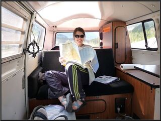 The navigator navigating