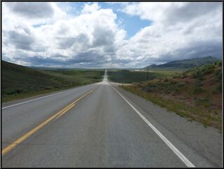 The straight road to Boise
