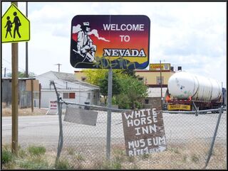 Nevada welcomes us, not necessarily with its best foot forward