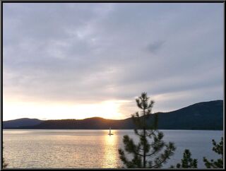 Sunset on Lake Tahoe