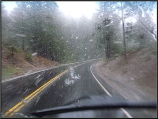 Yep, that is snow