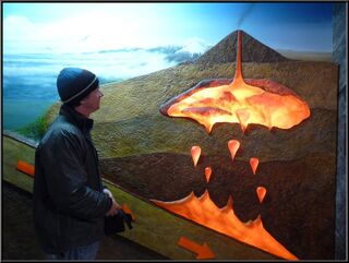 Brian took the time to reaquaint himself with volcanic science