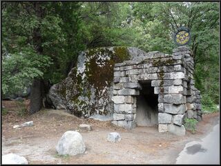 Some history near the Ahwahnee Hotel