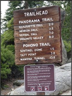 We are heading to Nevada Falls, that is 5.2