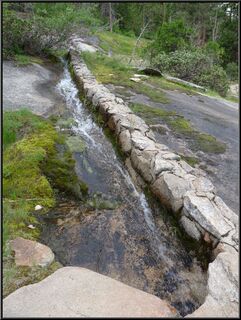 Old runoff diversion