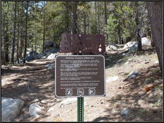 A quick hike to the top of a dome