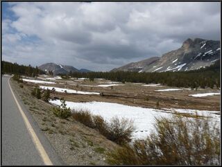 Snow on the pass