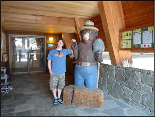 Brian consoling Smokey on the loss of his legs