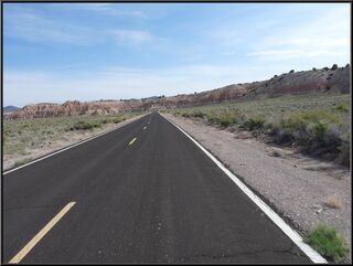 Leaving the campground, heading to the natural phenomenon