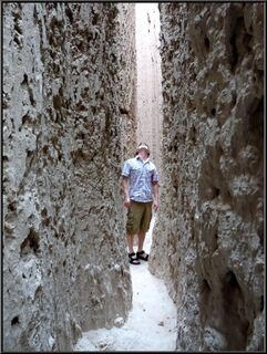 In Moon Caves, looking up