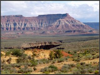East of Hurricane on the road to Zion