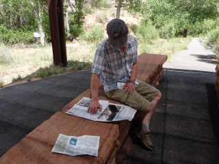 Brian trying to understand his hiking options