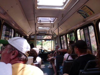 Shuttle interior shot