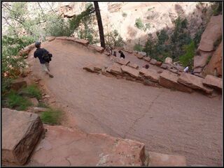 Brian heading back down the Wiggles