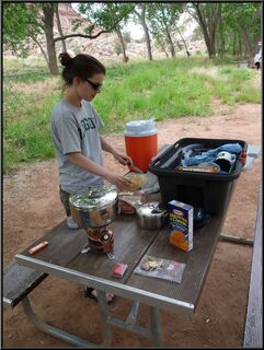And a little gourmet cuisine in preparation for...
