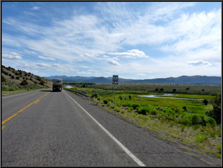 Great sky on the way to Bryce