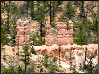 Hoodoos about to be spires