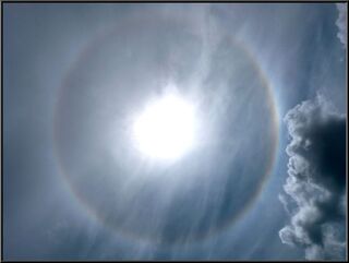 A sun dog, yes?