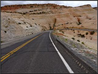 Hairpin corner on Route 12