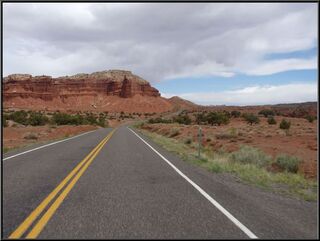 Red cliffs