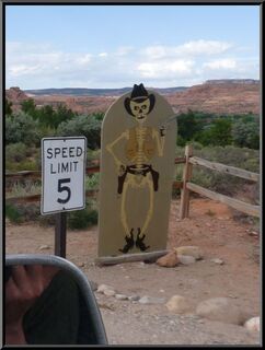 The Moab KOA. there's a theme implied here, we're just not sure what