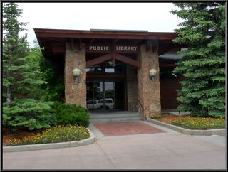 The very nice Estes Public Library