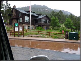 The visitor center and weather