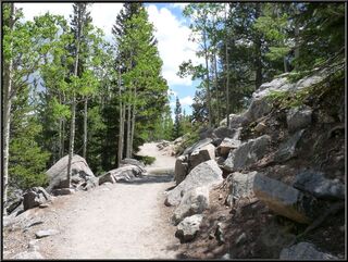 Trail shot