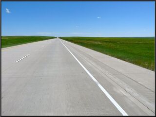 The straight and flat to Kansas