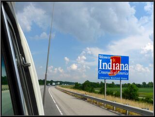 Indiana welcomes us and claims Lincoln