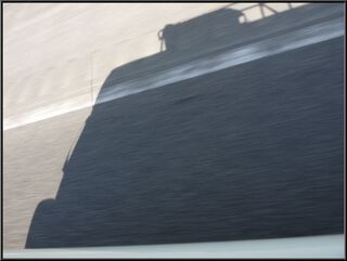 An ominous bus shadow