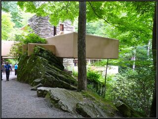 This is the back, built into the rock