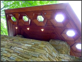 Open skylights on the terrace