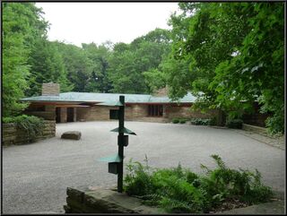 The front of Kentuck Knob