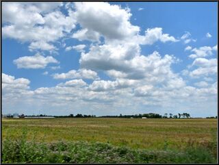 Pretty clouds over Pennsylvania