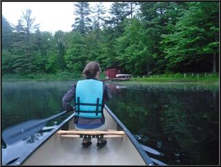 Home for the evening