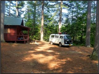 Morning at the wonderfully vacant Rollins Camp