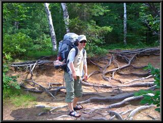 A smile for a short portage