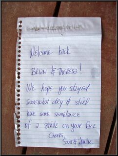 A kind note from out outfitters and guides, but our smiles have been pasted on for days