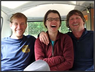 Us with Scott, our Adirondack guide and outfitter and dear friend