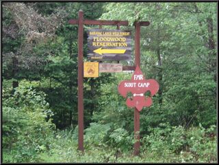 Reluctantly leaving Floodwood Mountain Reservation
